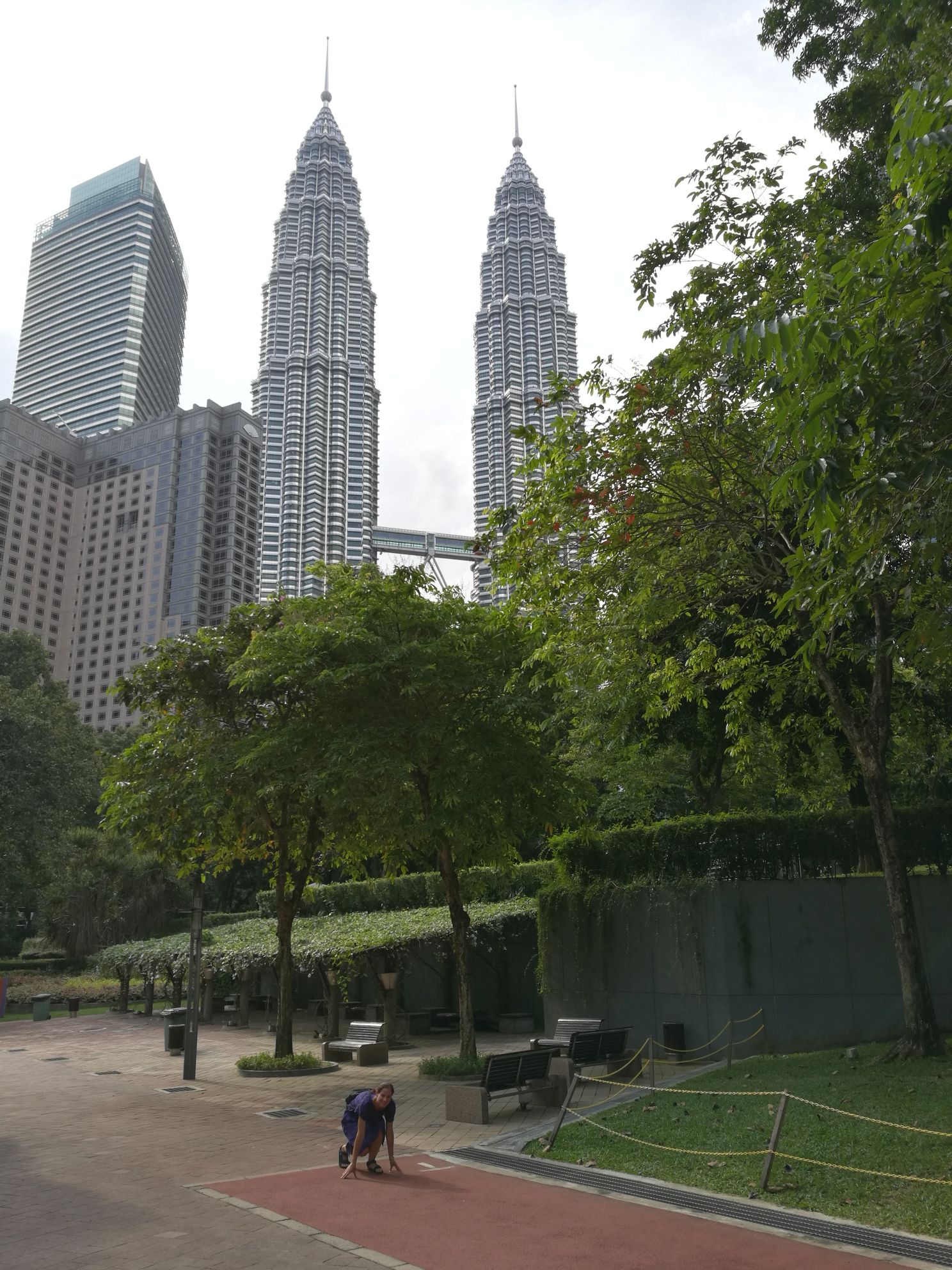 park před petronas towers