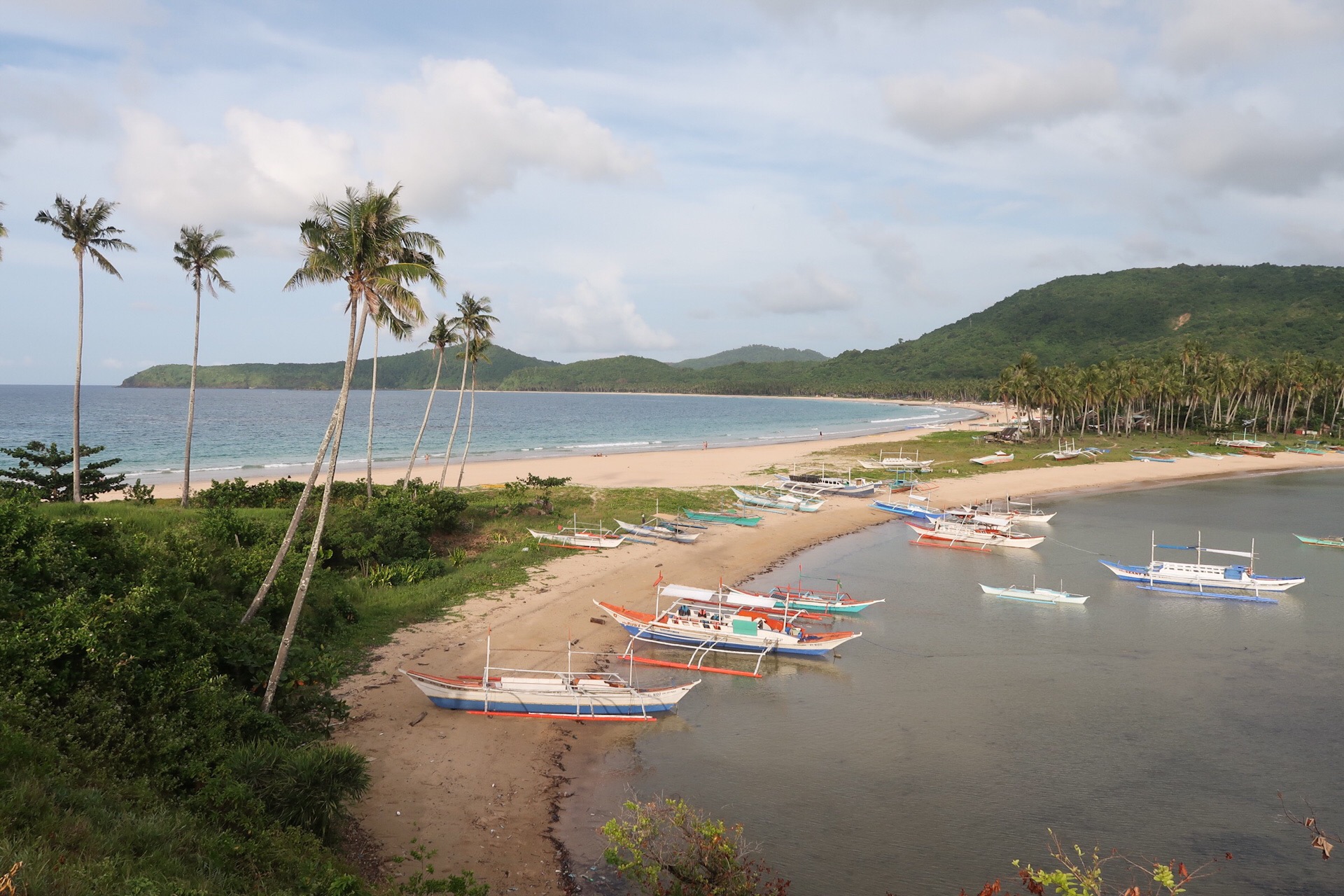 twin beach pohled