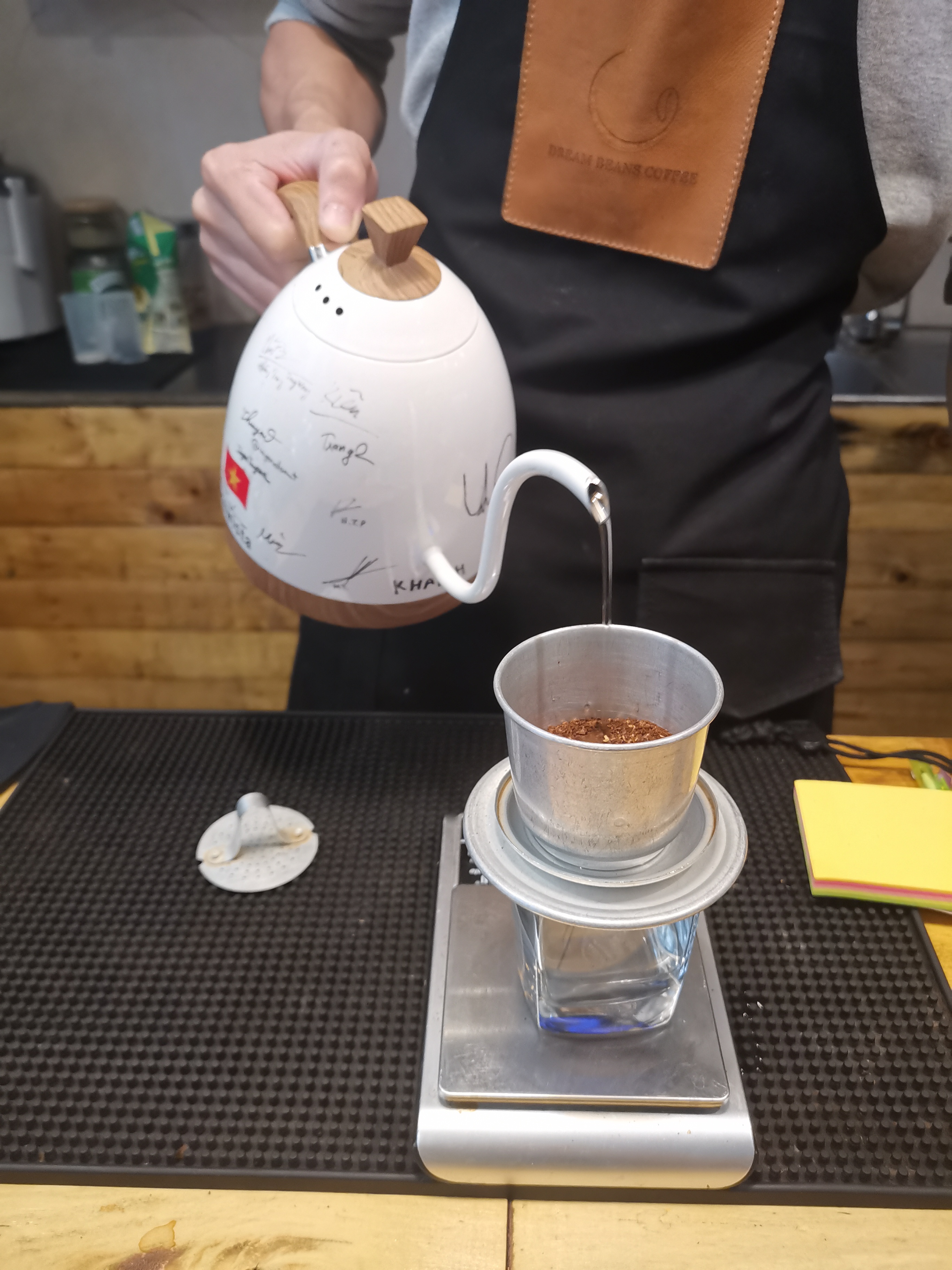 kafe-příprava