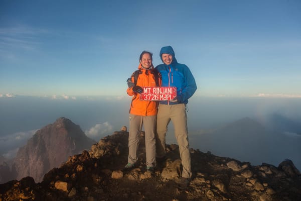 11.-15. den - Lombok -  Senaru & Rinjani
